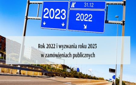 Zamówienia publiczne 2022 i 2023